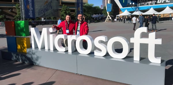 SmartIT-Blogbeitrag-Titelbild-Microsoft-Inspire-2019-Las-Vegas-Digitalisierung-Erkenntnisse-Mitarbeitende-an-der-Konferenz-Phil-Kiener